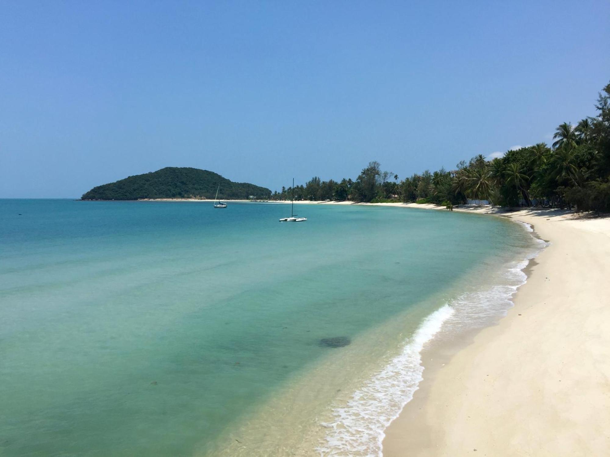 Ko Samui Seaview Pool Villa Seren With Car Laem Set Beach Exterior photo